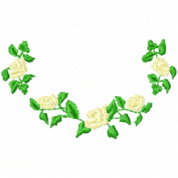 Flowers And Tree Embroidery Design 6 Flowers And Tree Embroidery Design 6